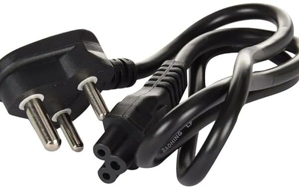 Dell JDCXX,K257C 1 Port 240V 3 Pin Power Chord for Laptops - Black